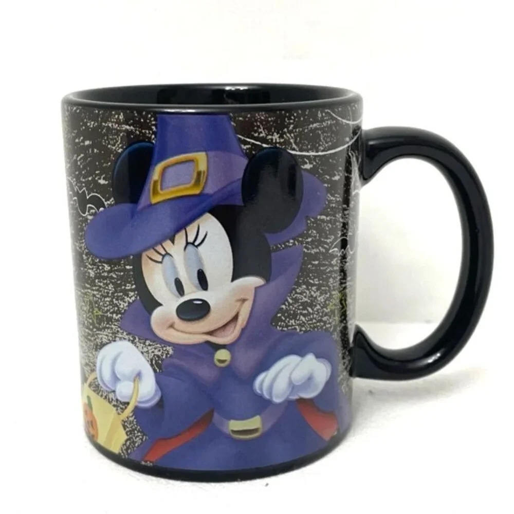 Disney Minnie Mouse Mug Halloween Feelin' Spooky Trick‎ or Treat 8 oz Coffee Tea